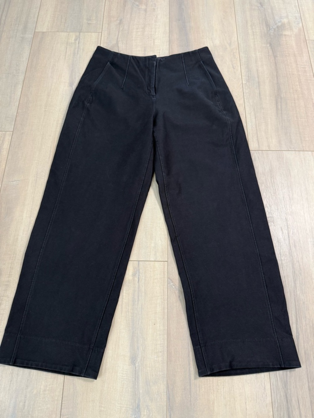 lululemon athletica Black Wide-Leg Pants